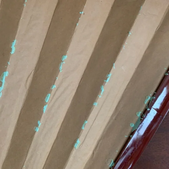 Vintage Asian Paper Fan